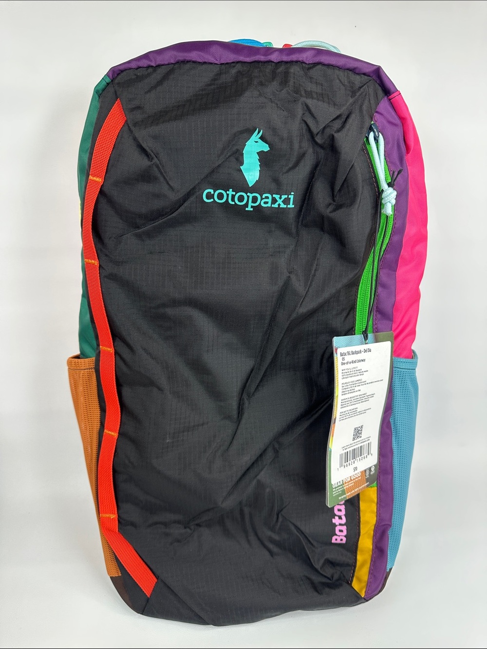 Cotopaxi Batac Del Día 16L Backpack One-of-a-Kind Multicolor Lightweight Daypack